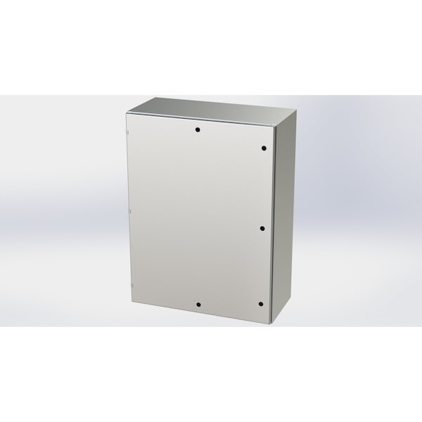 1/4 Turn Latch Electrical Enclosures, 48 in H, 16 in D, 36 in W, NEMA 3R, 4, 4X, 12, 13